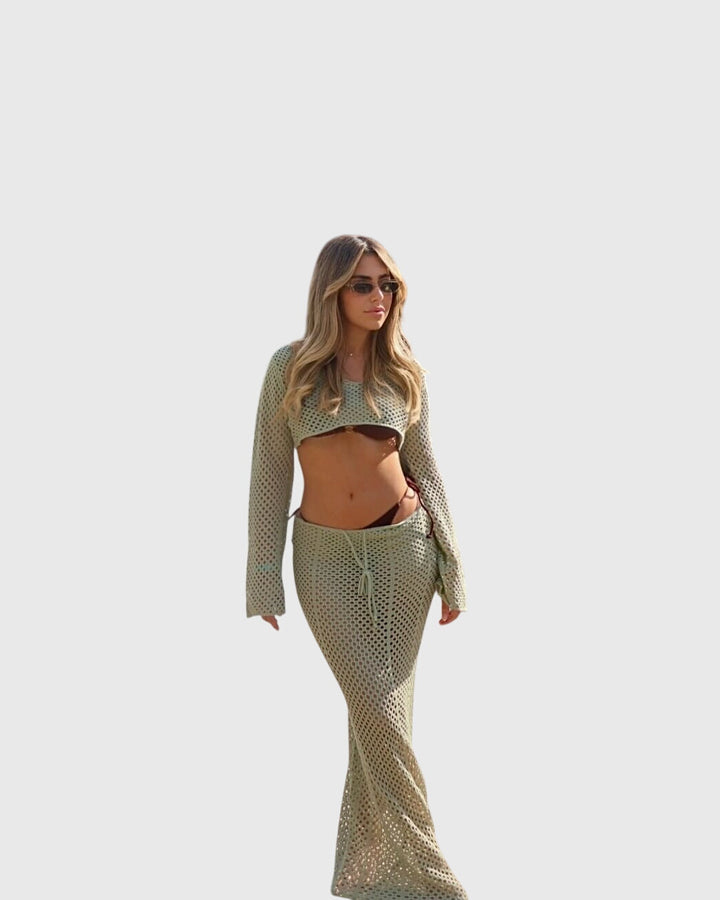 Carys | Trendy Knitted Set