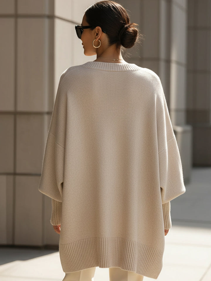 Marise – Effortless Elegance Oversized Poncho