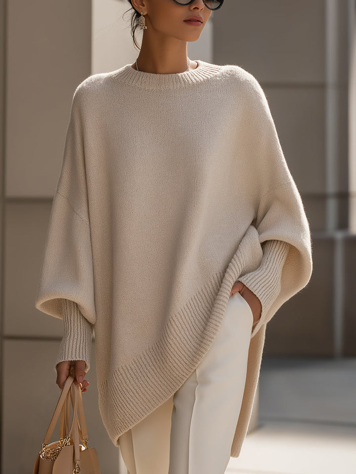 Mieke – Effortless Elegance Oversized Poncho