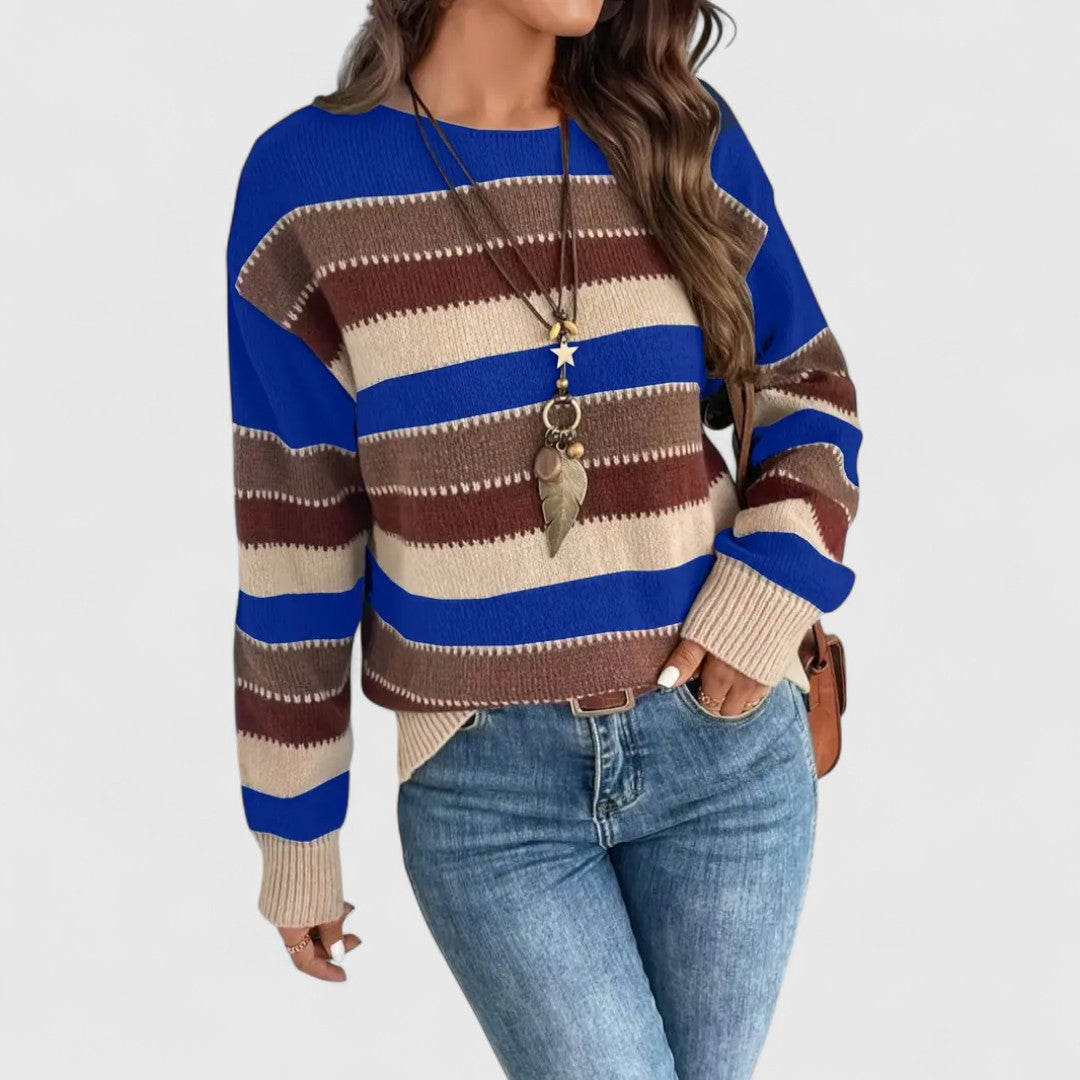 Sophie – Striped Casual Sweater