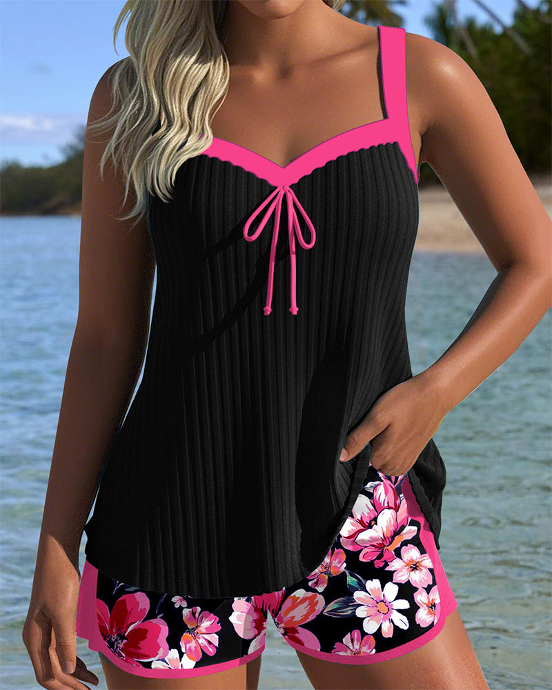 Kate – Printed Tankini Set
