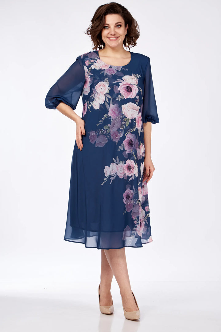 Patricia - Elegant Floral Dress