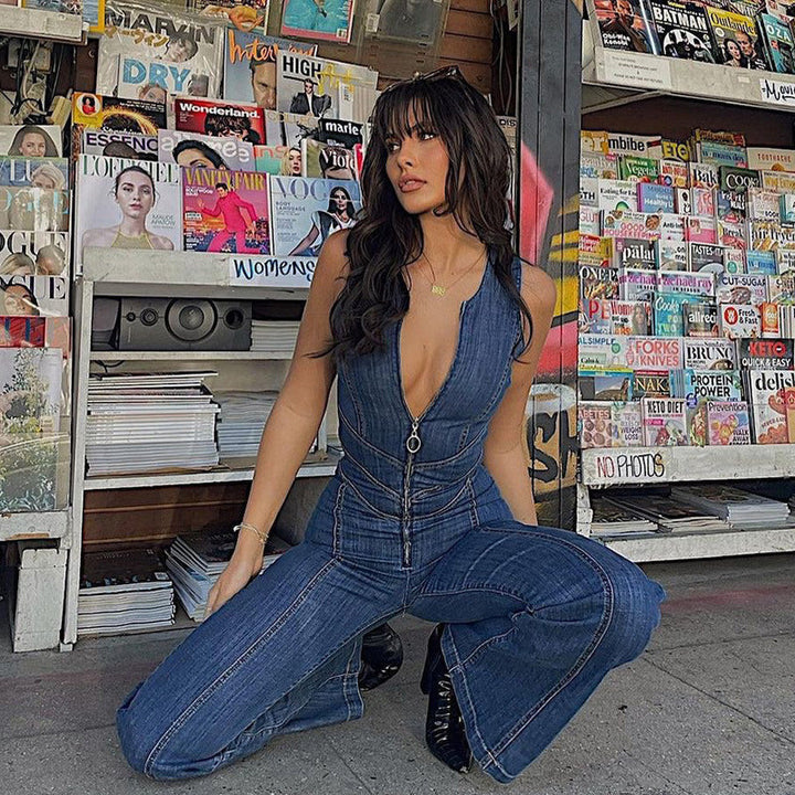 Marly - Denim Jumpsuit
