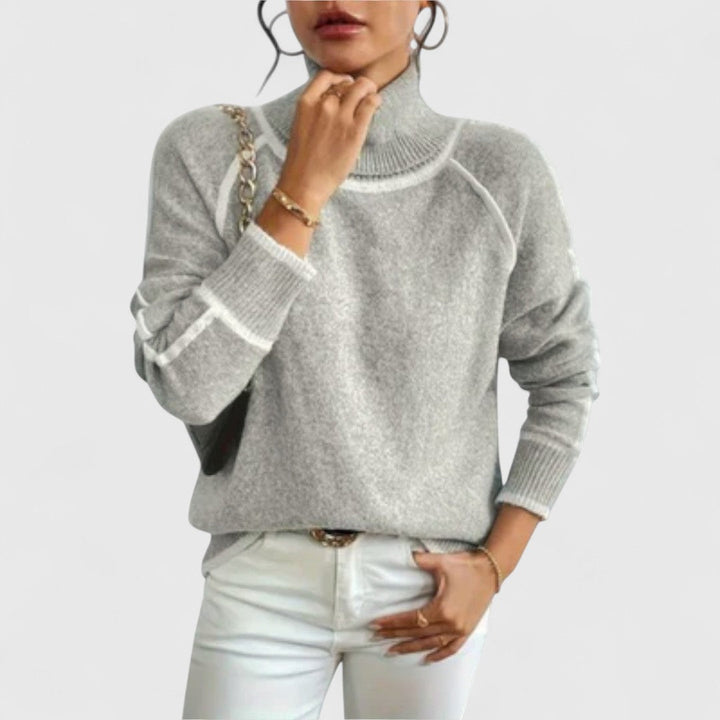 Aurora - Casual Turtleneck Sweater