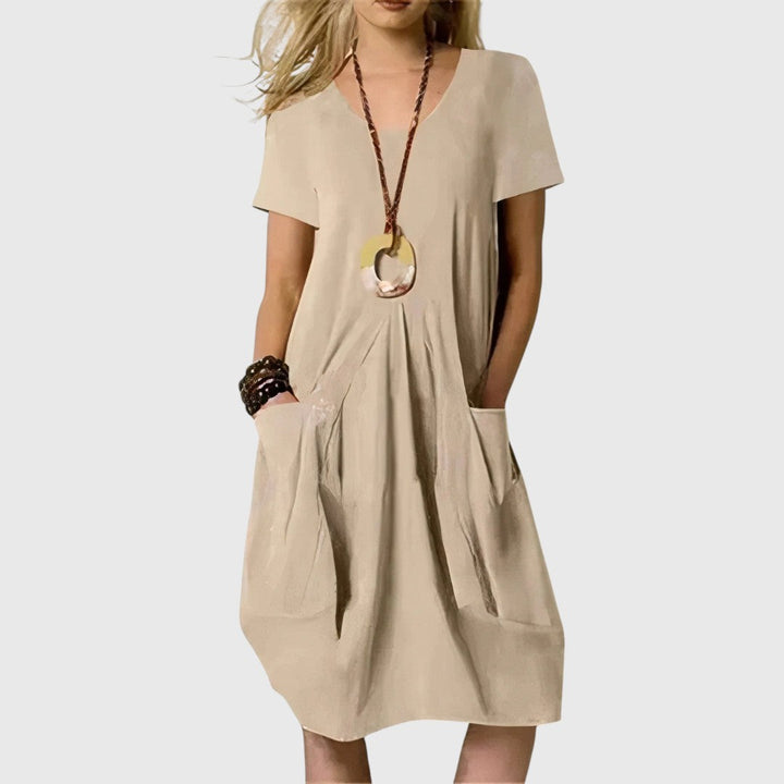 Brigrid - Easy Casual Flow Dress