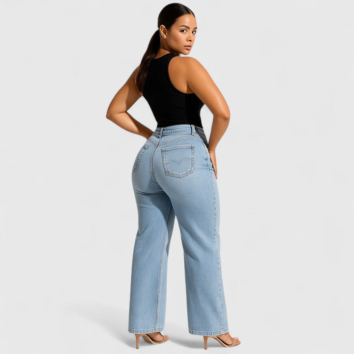 Valvari - Mid-low Rise Stretch Jeans