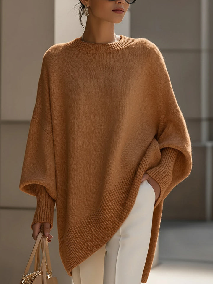 Mieke – Effortless Elegance Oversized Poncho