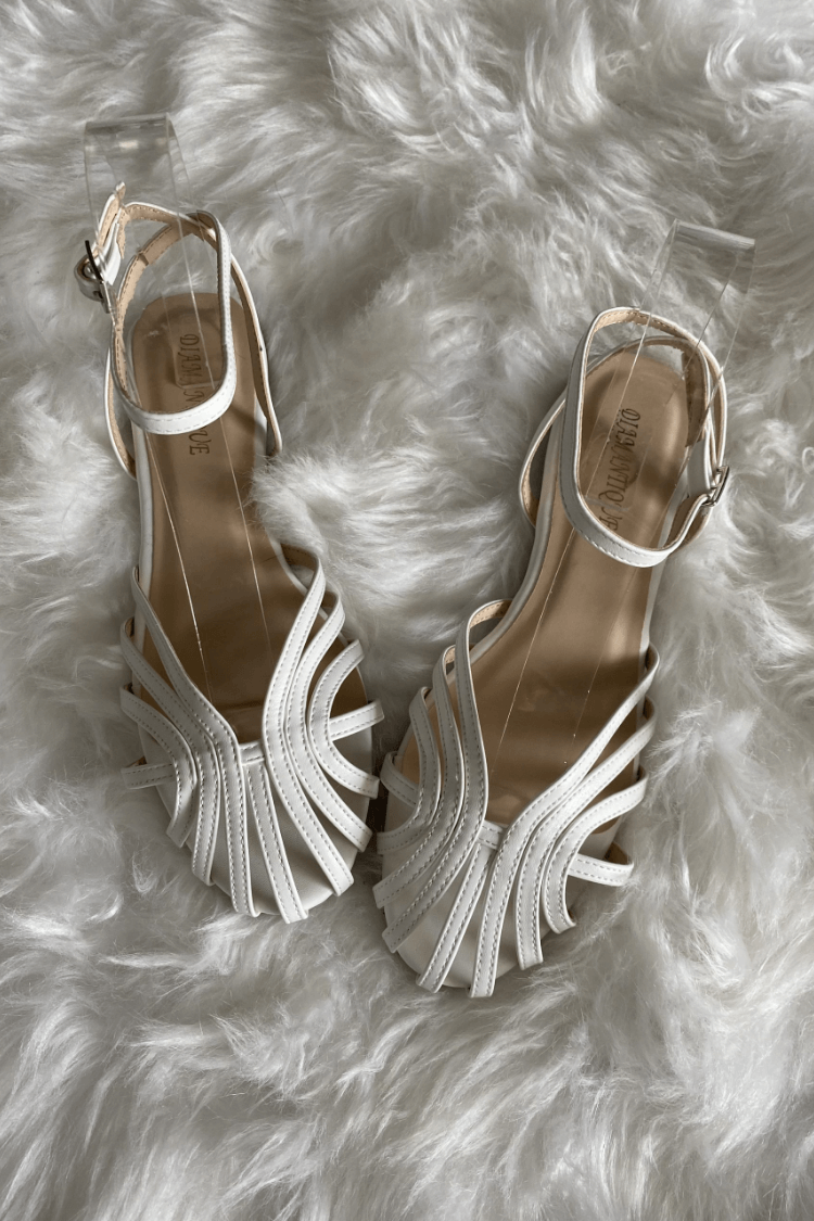 GINEVRA | Elegant Ballerina with Woven Detail for a Refined Look