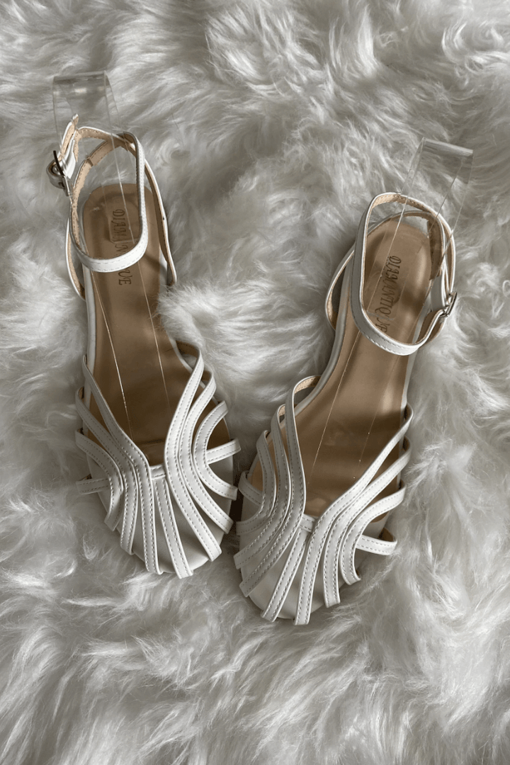 GINEVRA | Elegant Ballerina with Woven Detail for a Refined Look