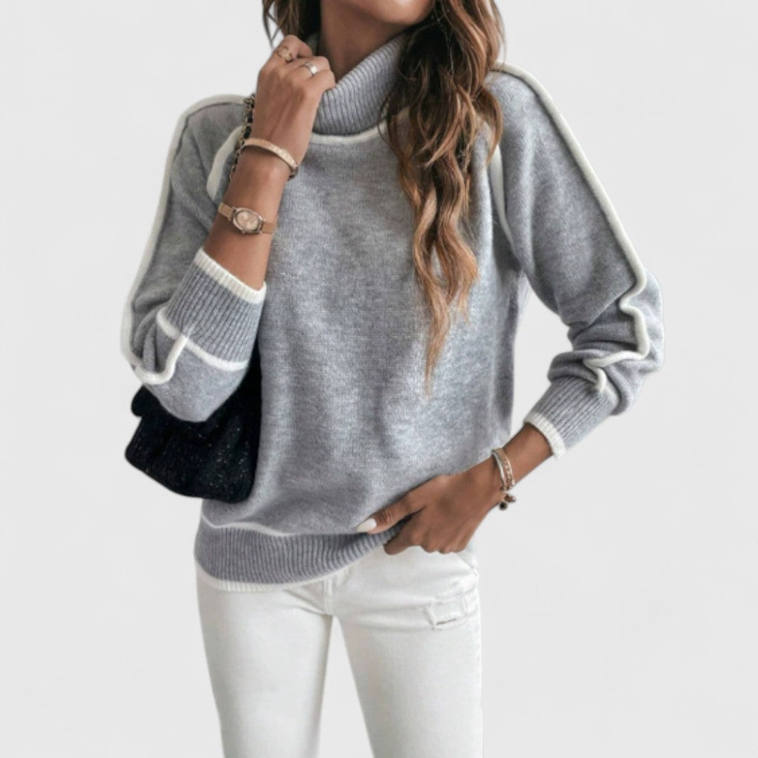 Aurora - Casual Turtleneck Sweater