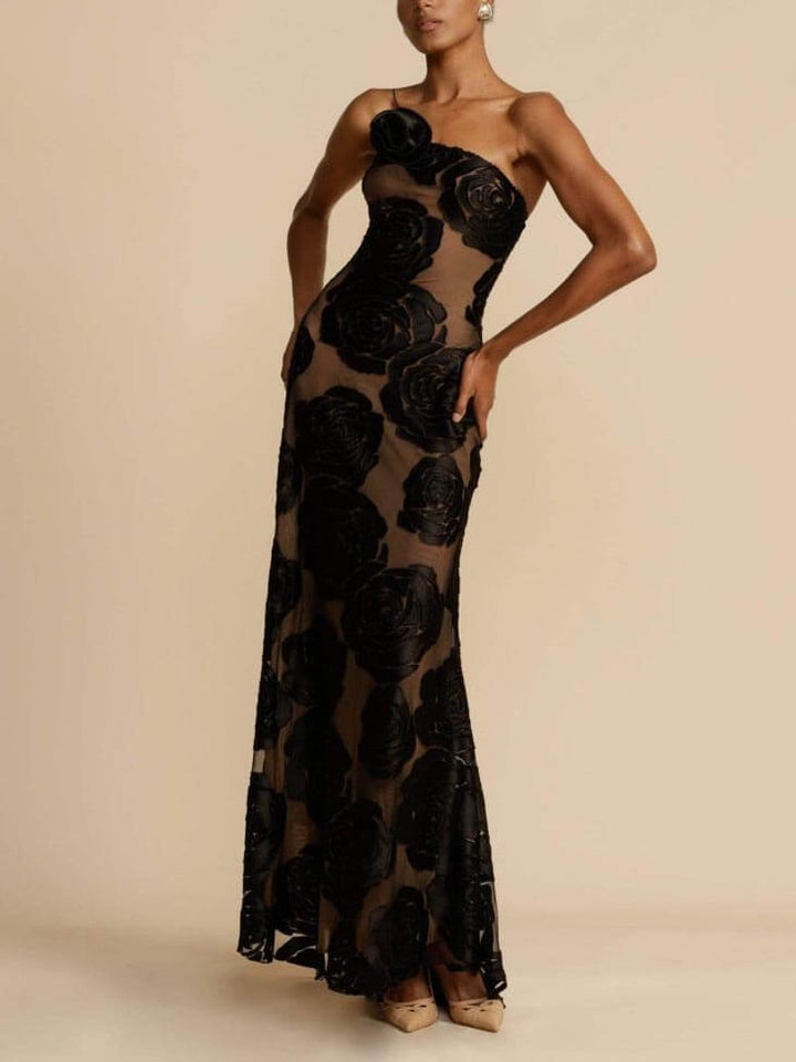 Harlowe | Chic Embroidered Gown