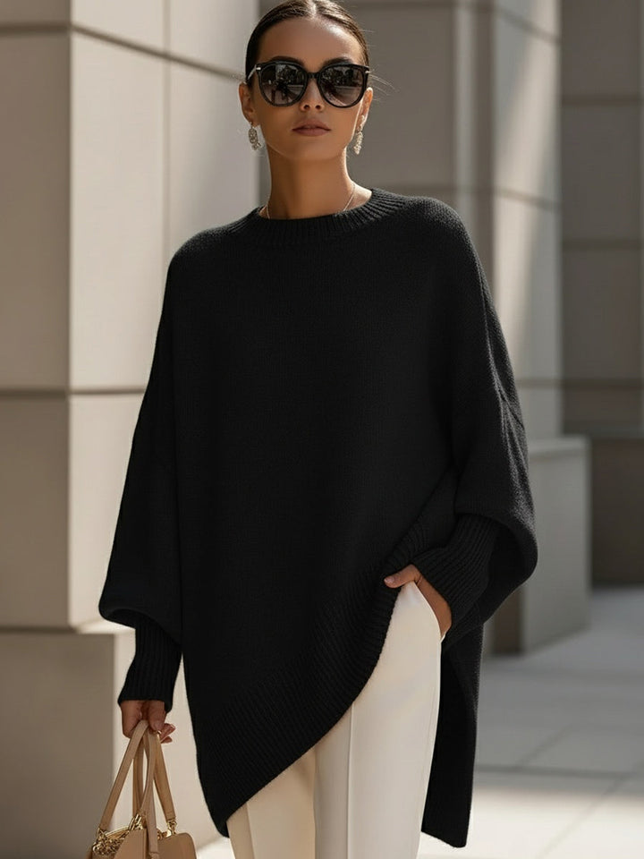 Marise – Effortless Elegance Oversized Poncho