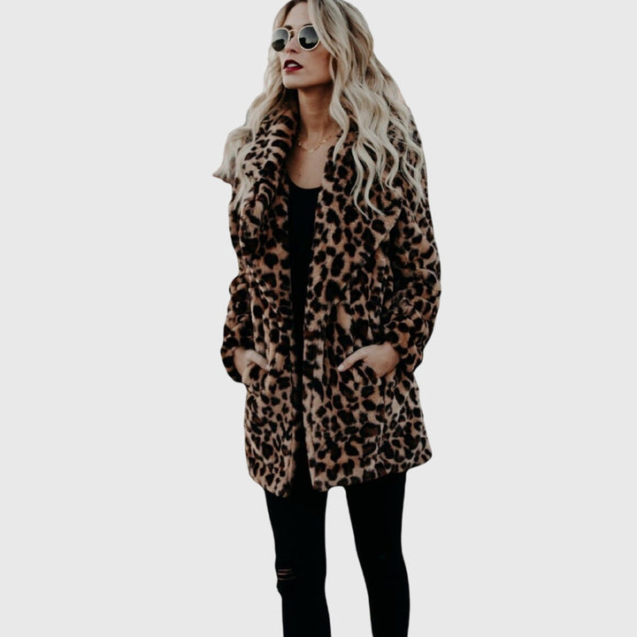 Clarissa - Leopard Print Coat
