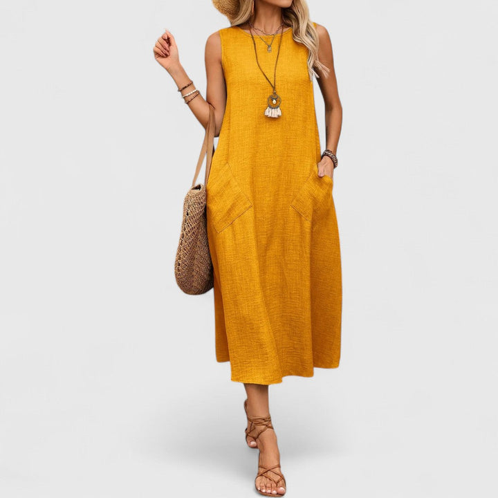 Shirley – Casual Sleeveless Dress