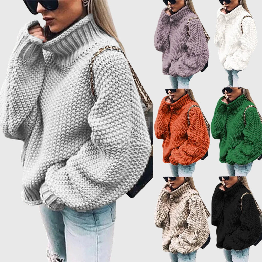 Charlene - Warm Roll-Neck Jumper