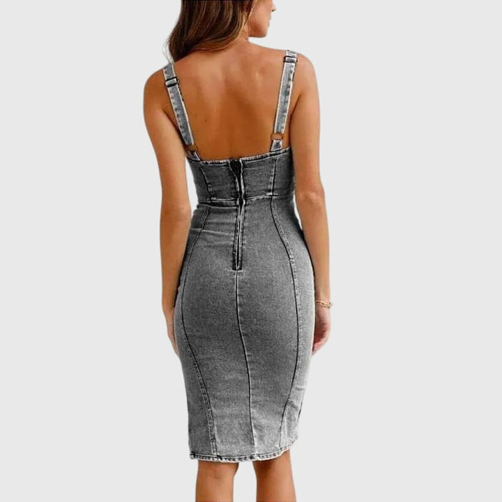 Daisy - Denim camisole dress