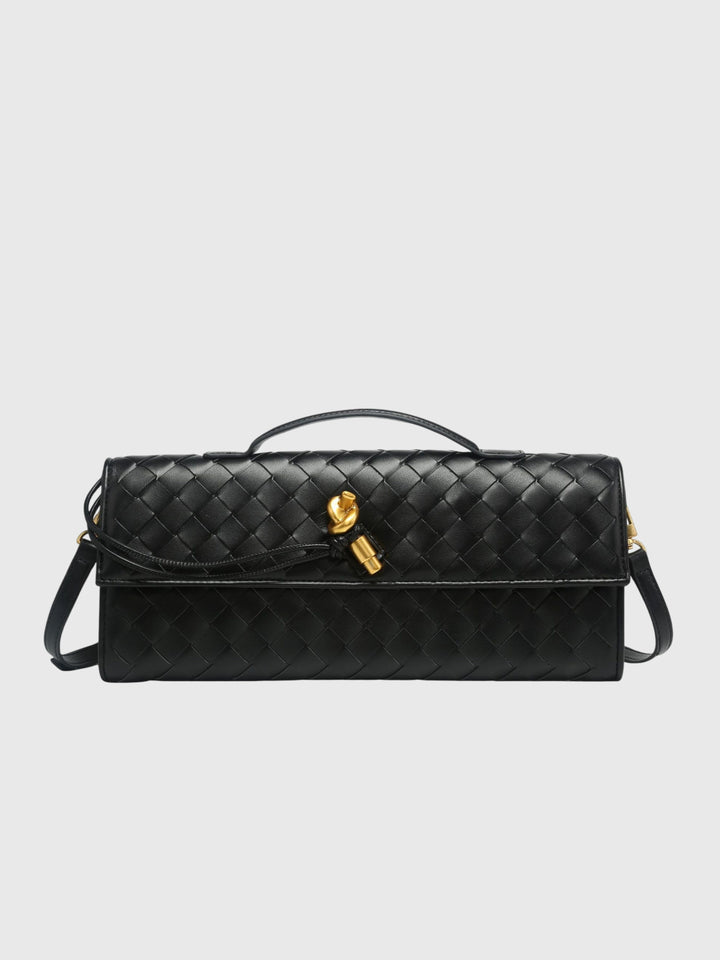 Camila | Luxe Slim Woven Clutch