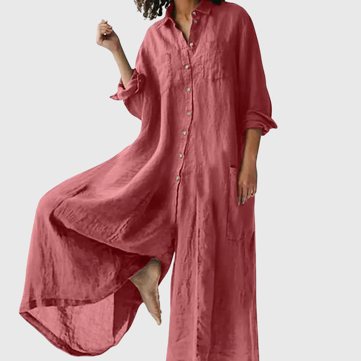 Chanel - Button Down Jumpsuit