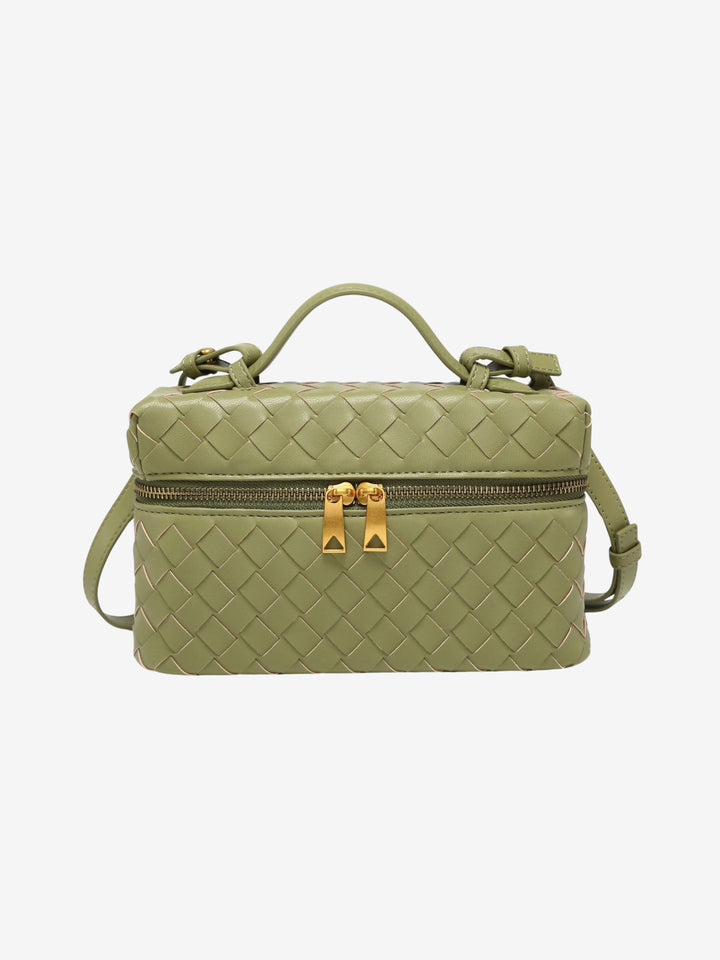 Juliette | Polished Structured Woven Bag