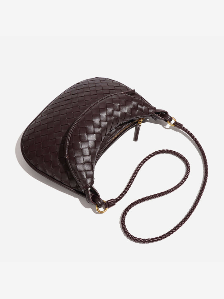 Sarah | Woven Convertible Shoulder Bag