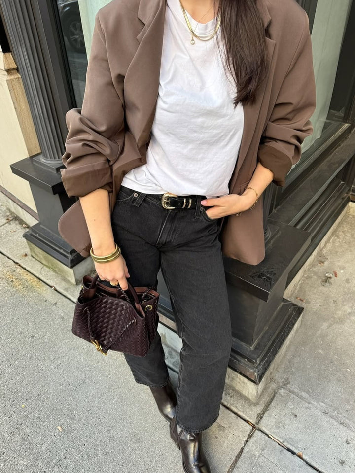 Eloise | Textured Compact Woven Bag