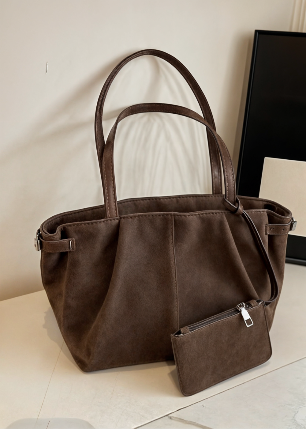 Suede BB Arden Bag
