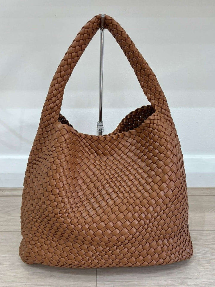 Luna | Chic Oversized Woven Hobo Bag
