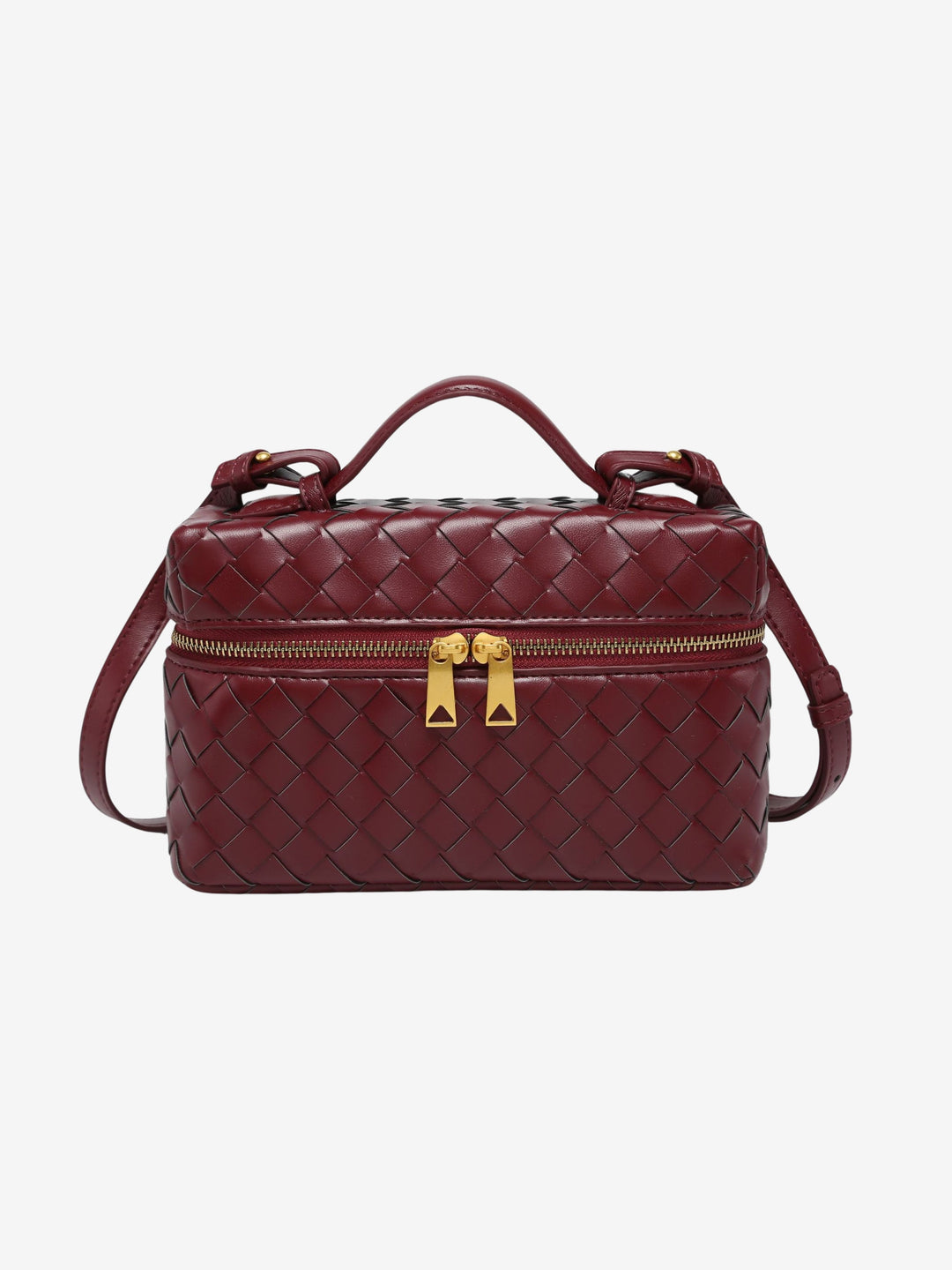 Juliette | Polished Structured Woven Bag