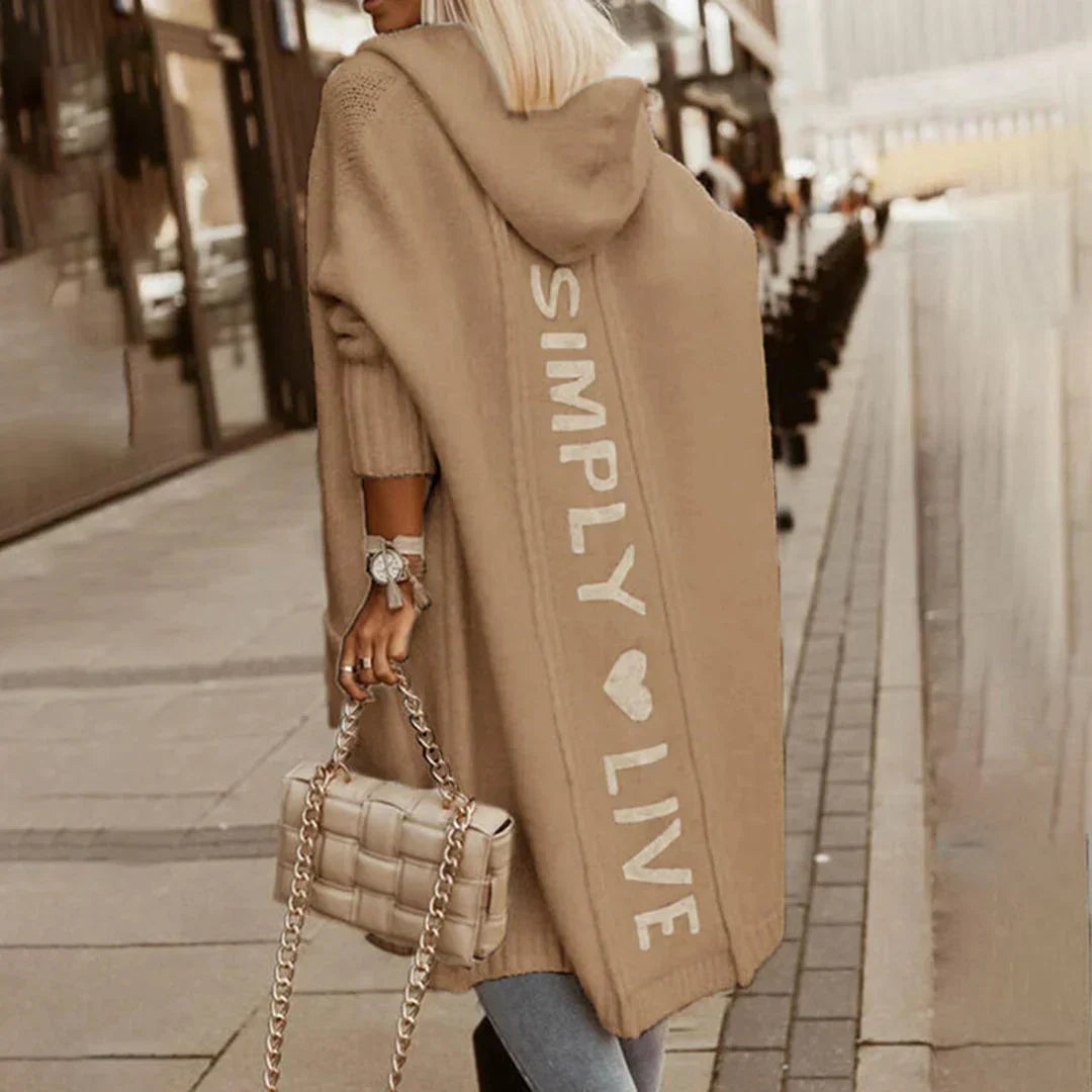 Jamie | Extended Length Hooded Cardigan