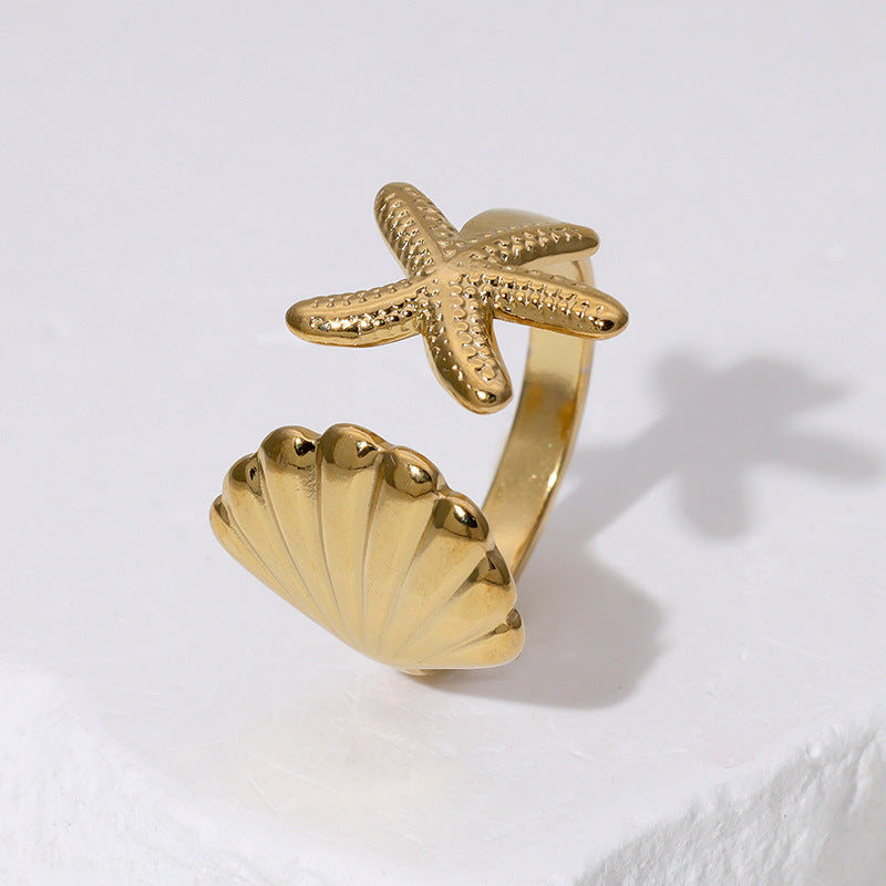Mikaela | Starfish Open Ring