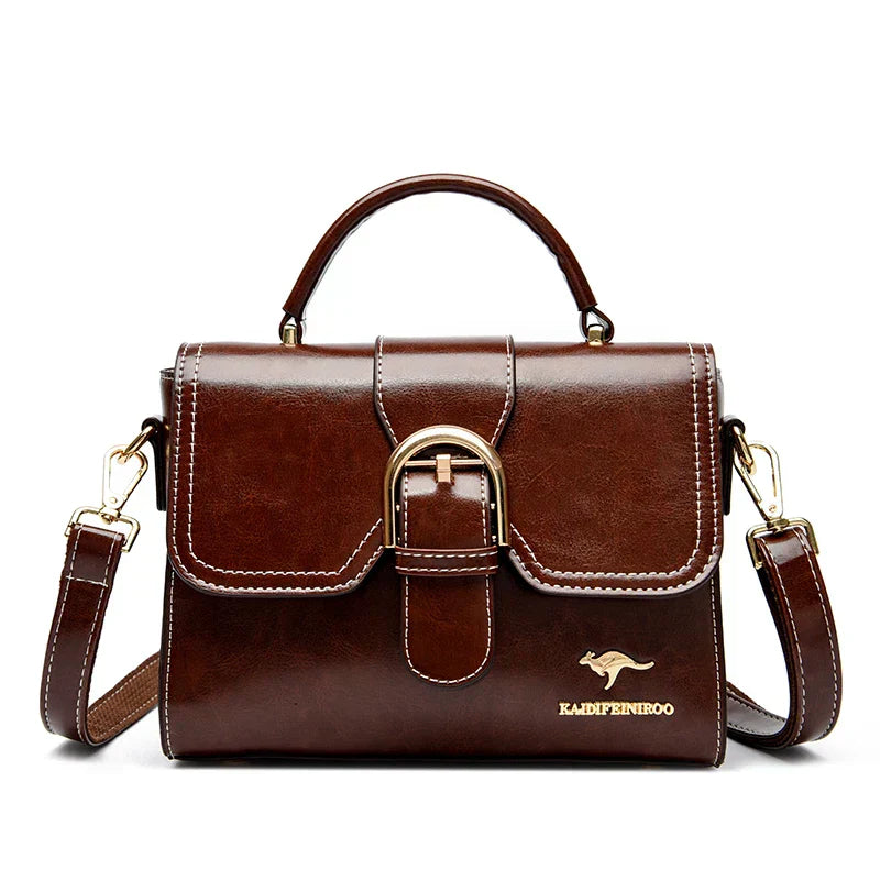Sandra™ – Luxurious mini bag with a classic clasp