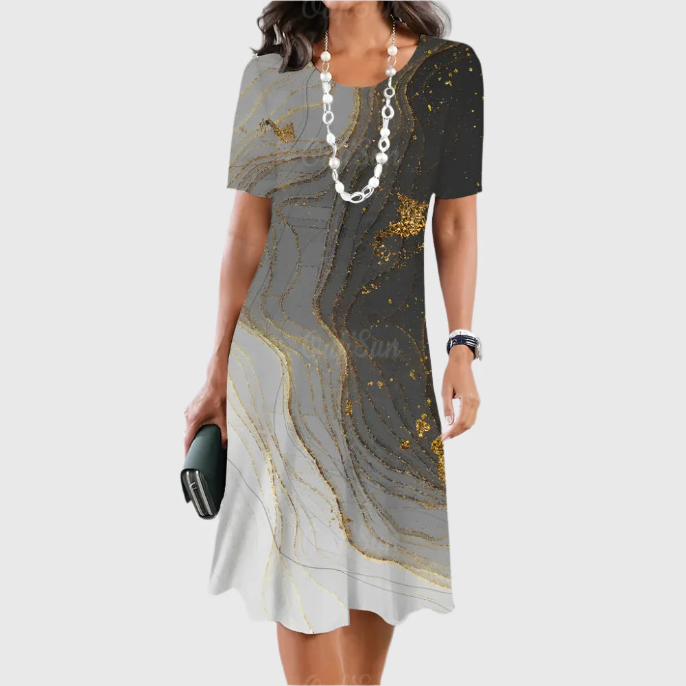 Limande - Elegant Tummy Covering Dress