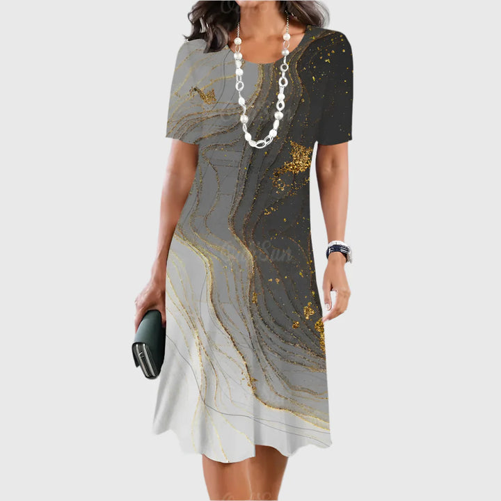 Limande - Elegant Tummy Covering Dress