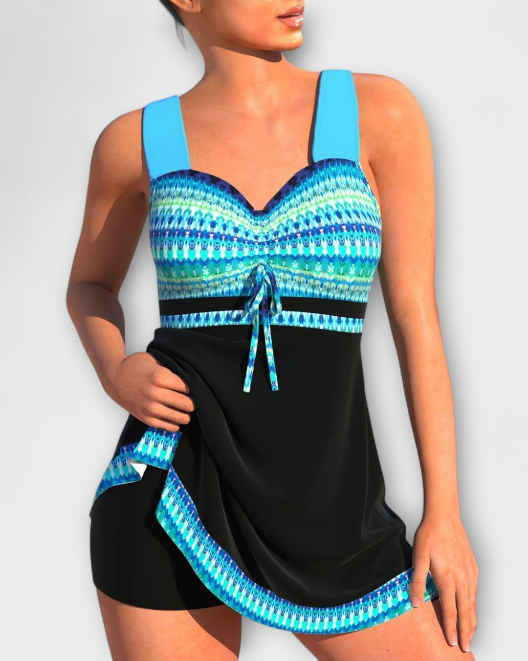 Valerie – Vibrant Two-Piece Swim Set