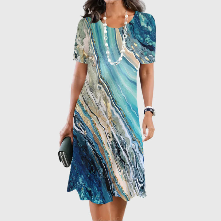 Limande - Elegant Tummy Covering Dress