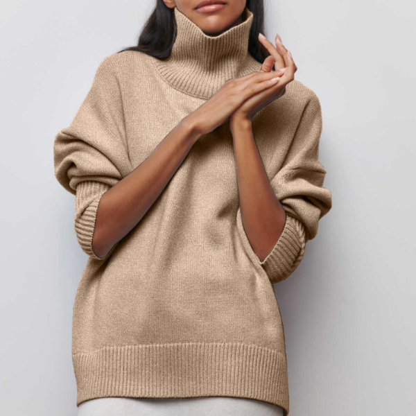 Tracey | Oversized Turtleneck Sweater