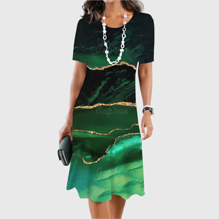 Limande - Elegant Tummy Covering Dress