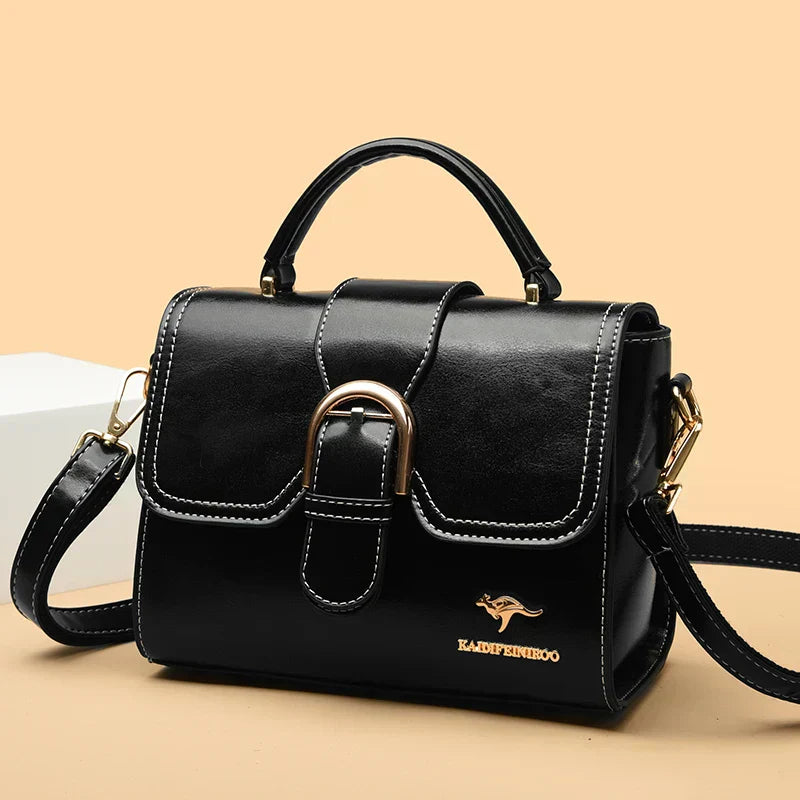 Sandra™ – Luxurious mini bag with a classic clasp