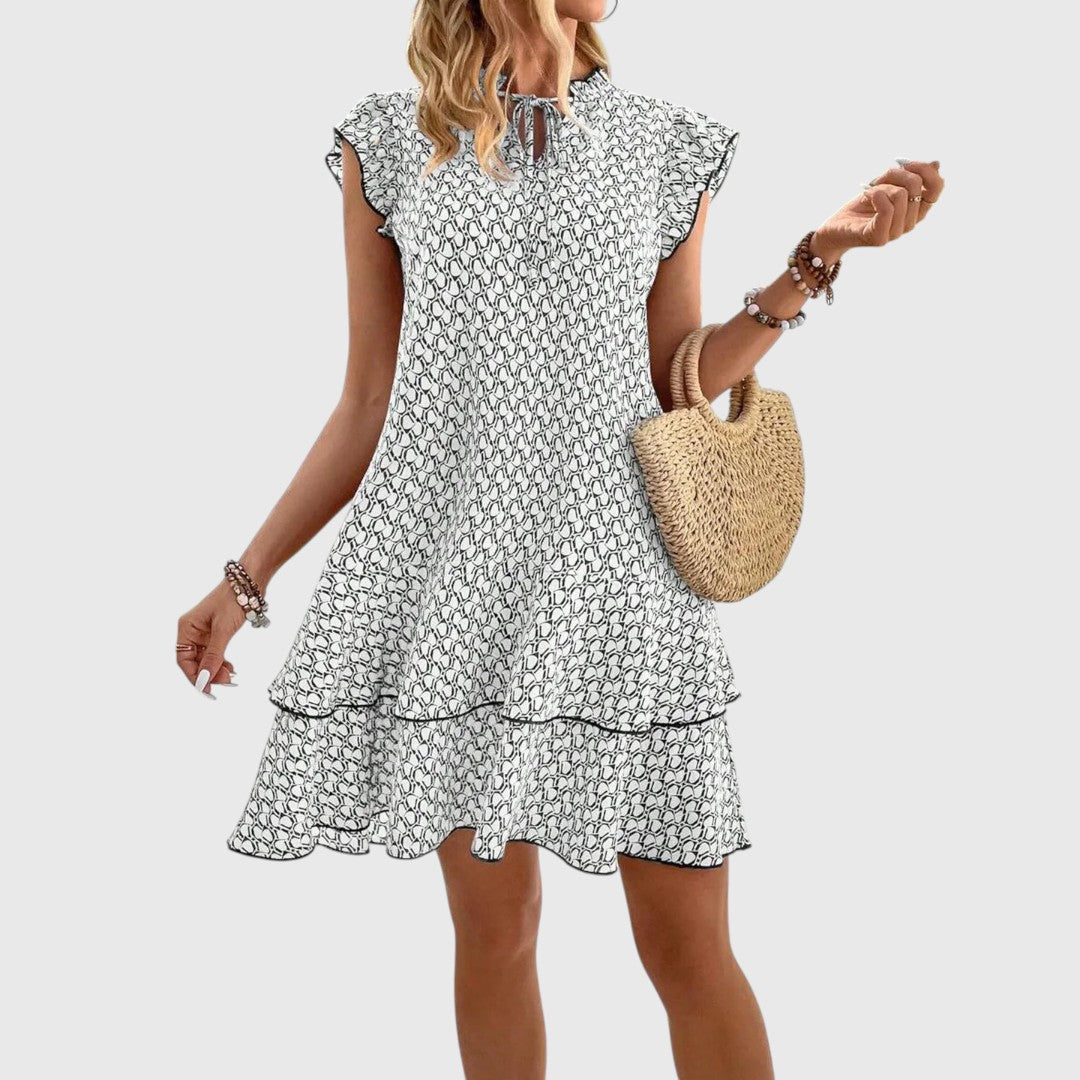 Yvonne - Elegant Floral Dress