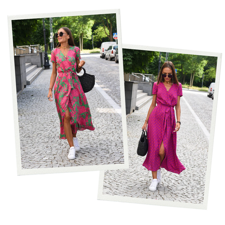 Sofia - Summer dress with floral pattern