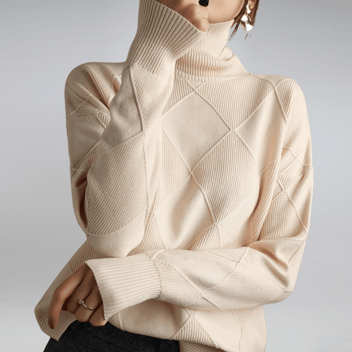 Joanne - Soft turtleneck sweater