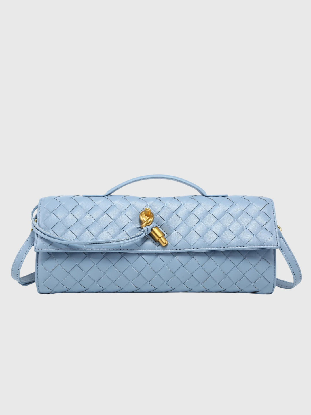 Camila | Luxe Slim Woven Clutch