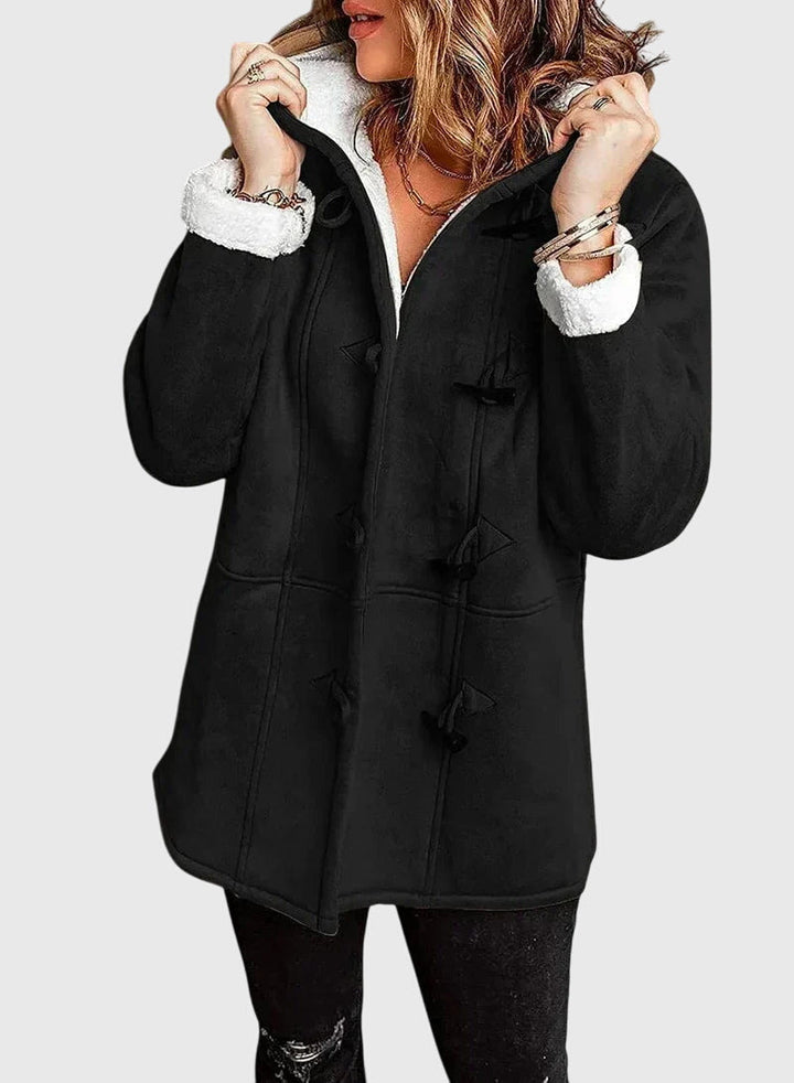 Charlotte - Hooded Fleece Coat