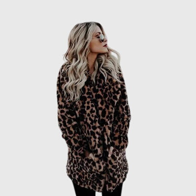 Clarissa - Leopard Print Coat