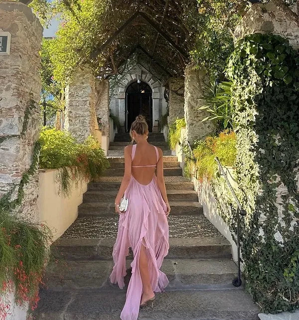 Nyra | Seabreeze Ruffle Gown