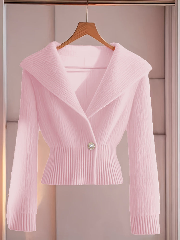 Leona | Slim Fit V-Neck Cardigan