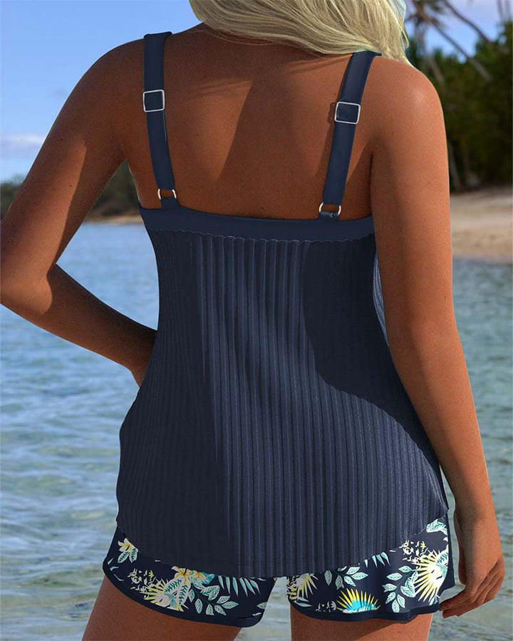 Daphne - Striped Beach Set