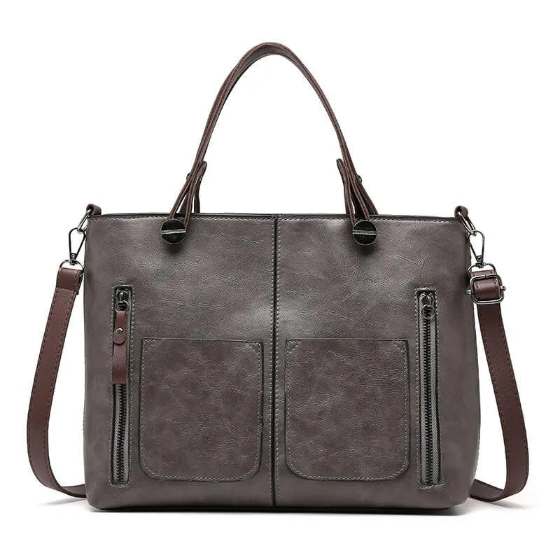 Maelis™ - Elegant Leather Shoulder Bag