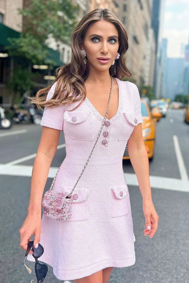 Sereia | Blush Pearl Dress