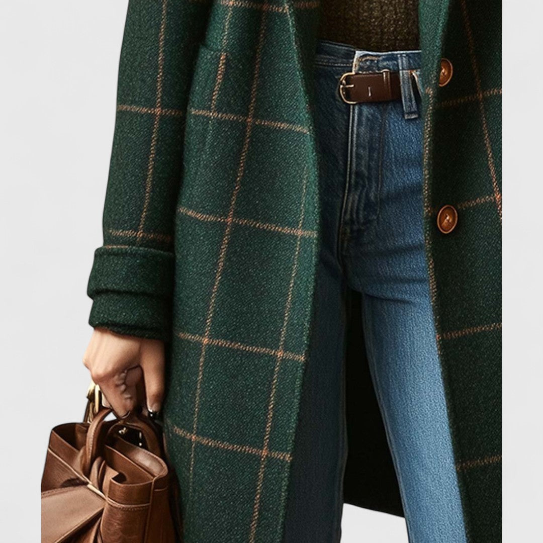 Frederika – Classic Check Coat